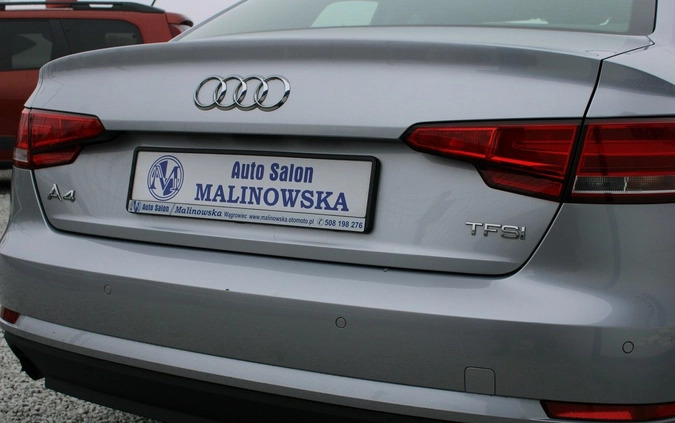 Audi A4 cena 76900 przebieg: 46000, rok produkcji 2017 z Kłobuck małe 326